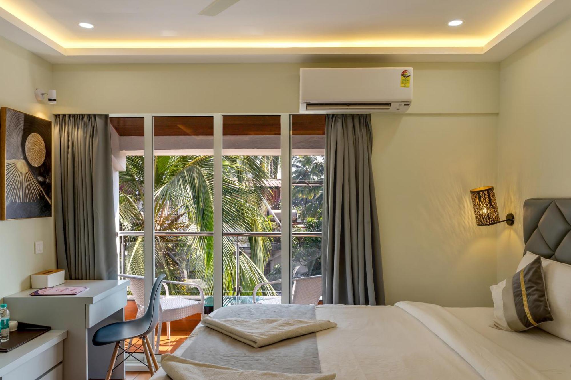 La Baga Beach Hotel By Orion Hotels Calangute Bagian luar foto
