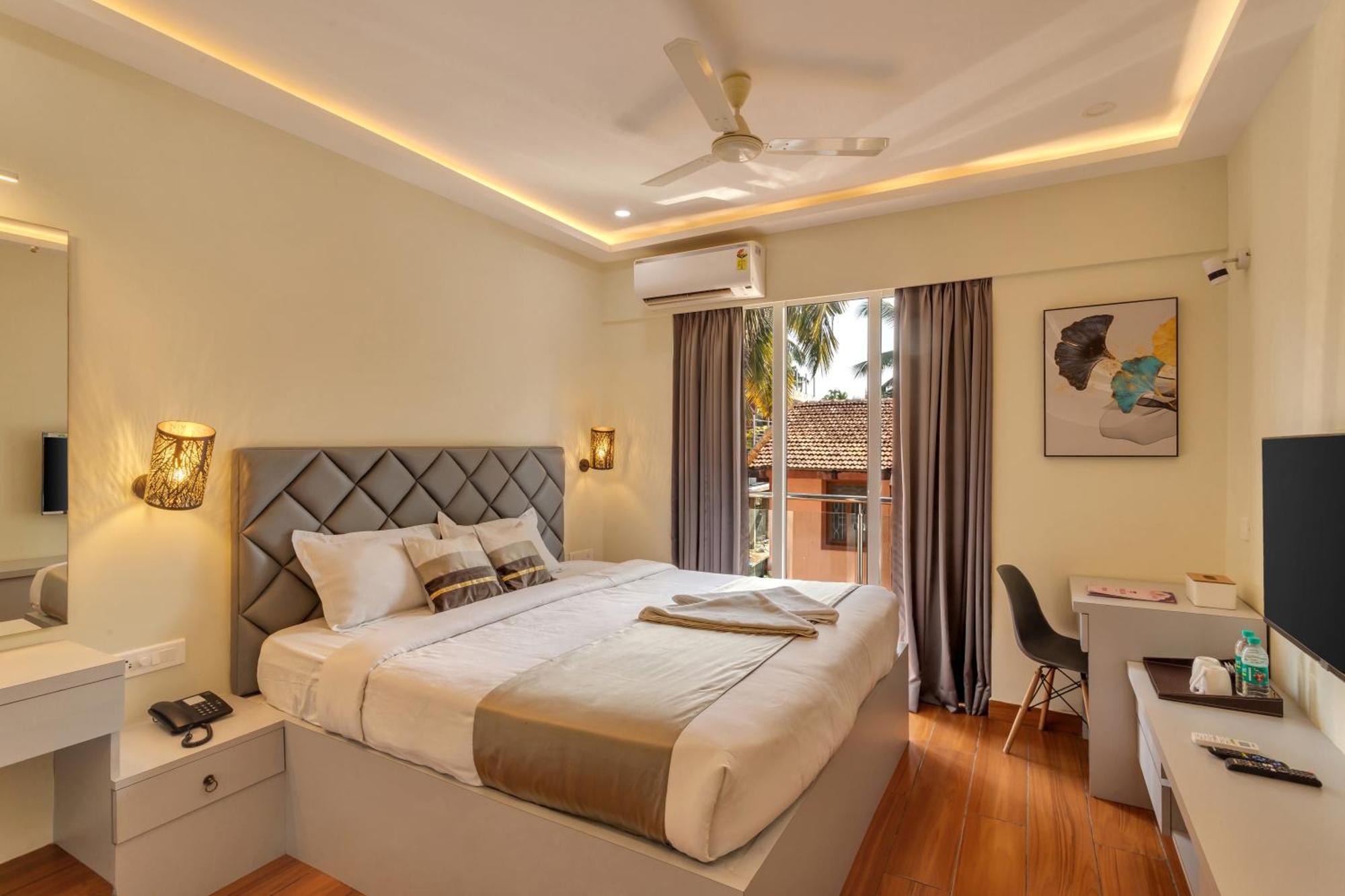 La Baga Beach Hotel By Orion Hotels Calangute Bagian luar foto
